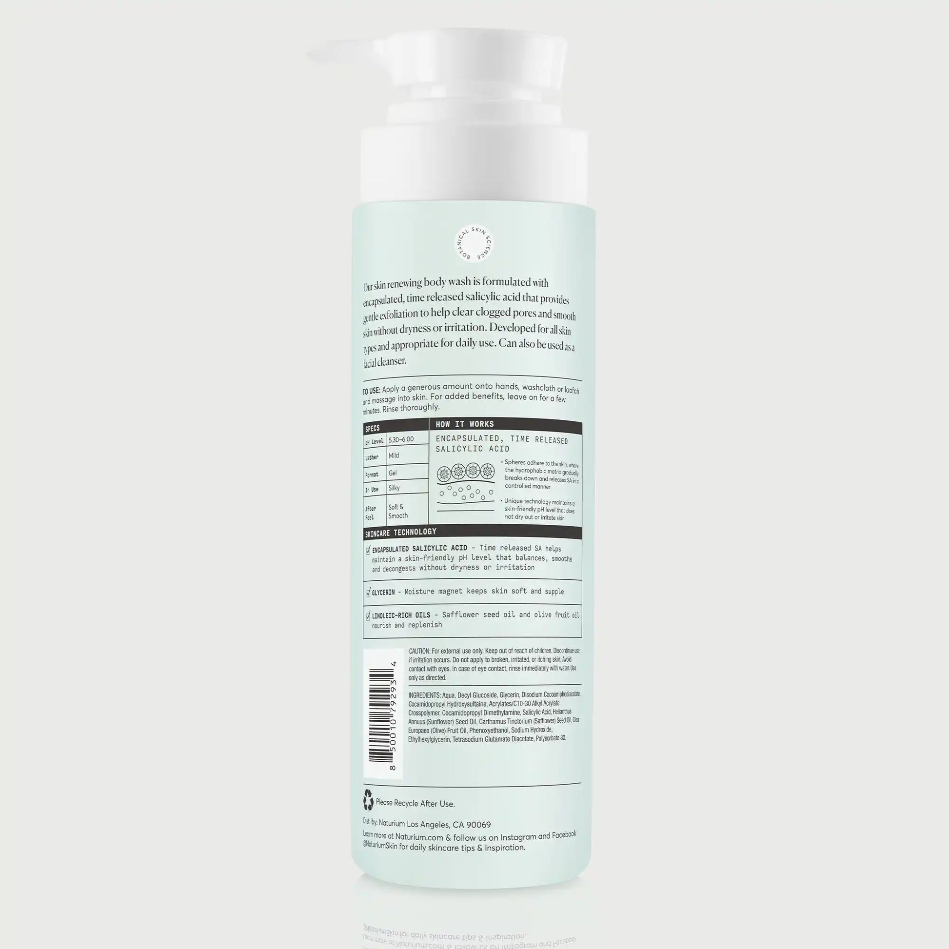 the-perfector-salicylic-acid-body-wash-b6 NATR-The-Perfector-Body-Wash_back.webp